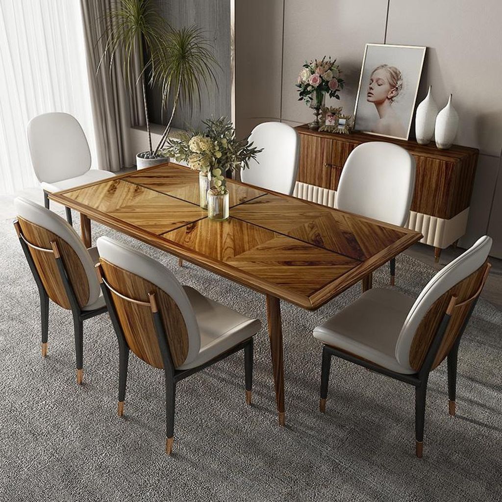 Klassischer Esstisch Möbel Tisch Esszimmer Holz Holztisch Tische 200*100 cm Neu