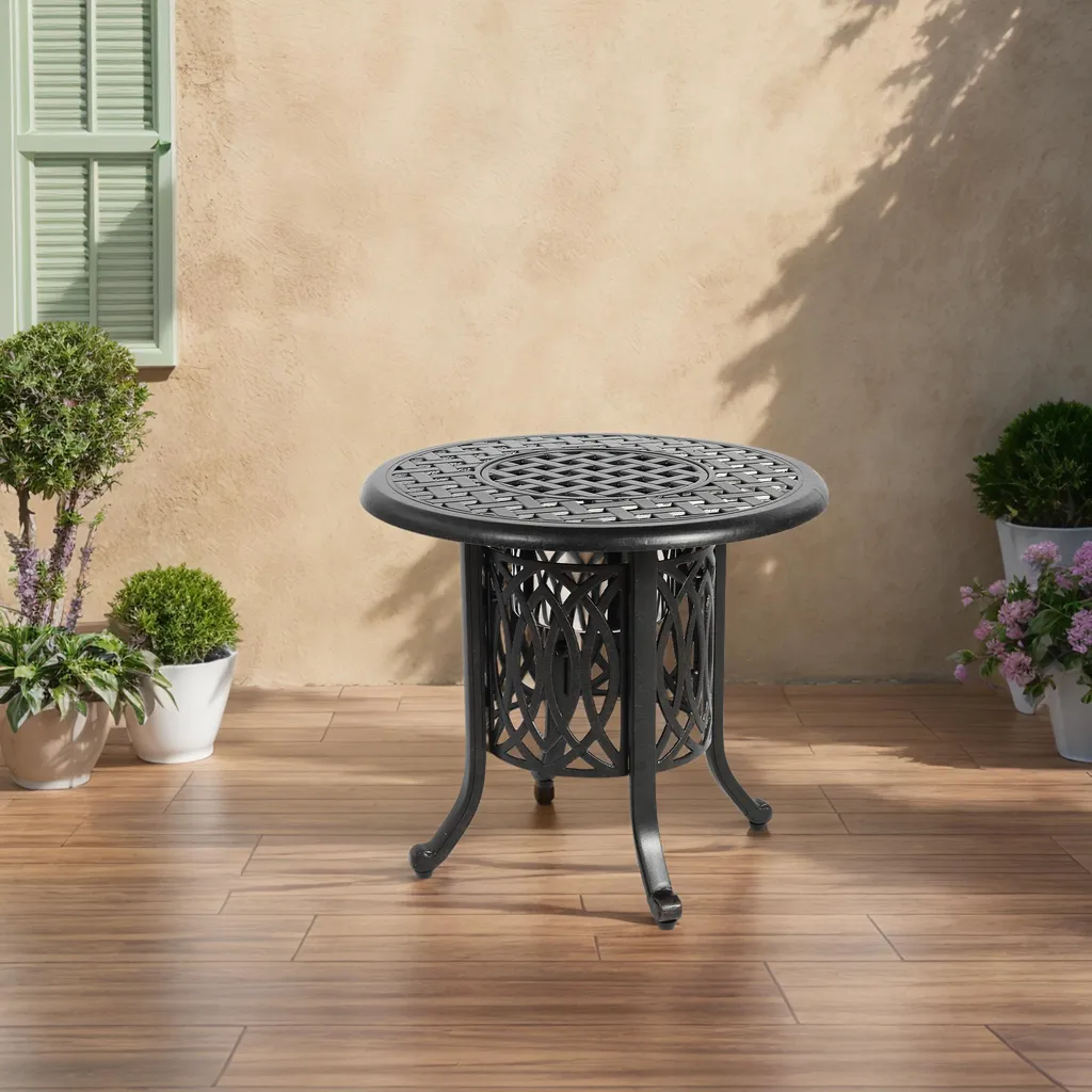 EHouseHome Tovaglia Rotonda 178 Cm Con Foro Ombrellone E Cerniera: Impermeabile Per Esterno E Interno, Tavolo Da Giardino, Picnic E Barbecue, Poliestere