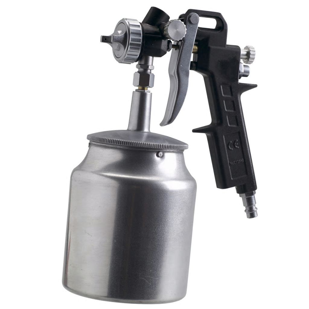 FERM Farbspritzpistole mit Becher ATM1040 Produktbild 