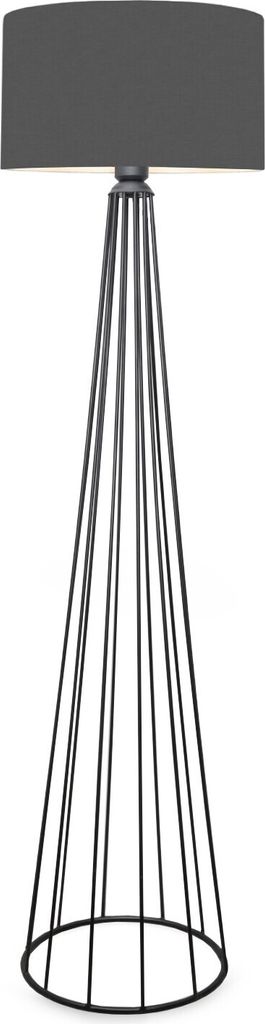 Opviq, AYD- AYDAXL, Anthrazit, Stehlampen, 21 x 38 cm, 100% Produktbild 2