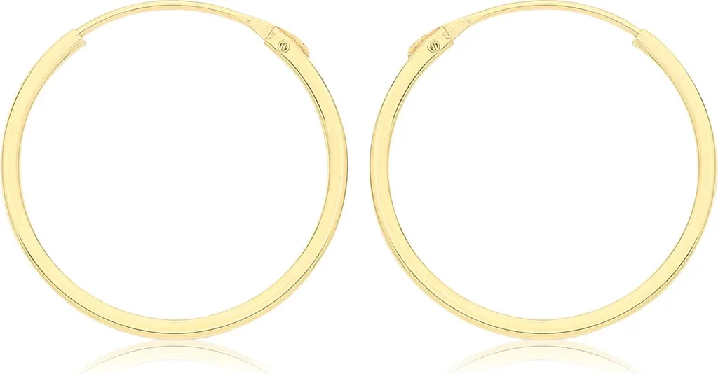 Dormeur Boucles d'oreilles Femme Or 375/1000 - 14mm Modèle TRS36935MM14