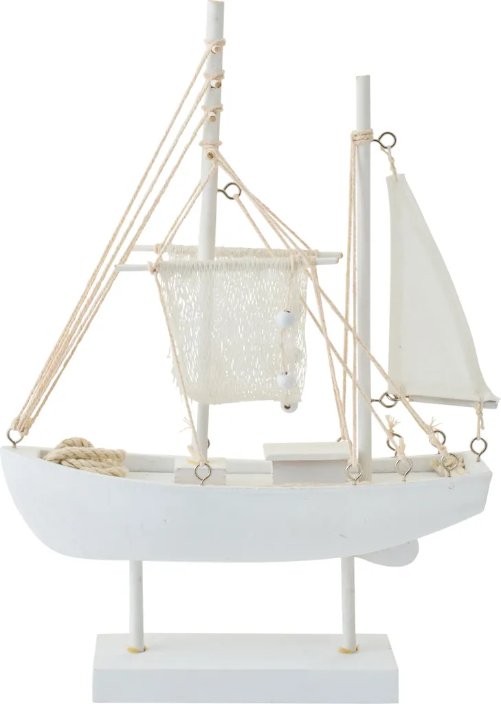 Embellissez votre Intérieur avec ce Boot Décoratif Blanc Style Marin