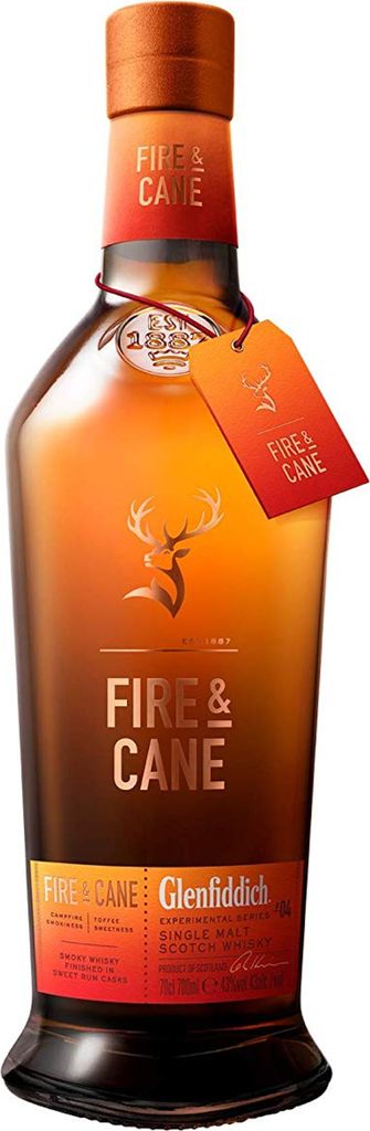 Glenfiddich FIRE & CANE Single Malt Scotch Whisky 43% Vol. Produktbild