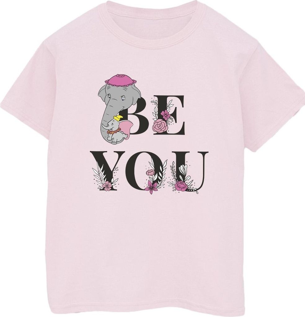Disney - "Be You" T-Shirt für Herren BI20185 (L) (Babyrosa)