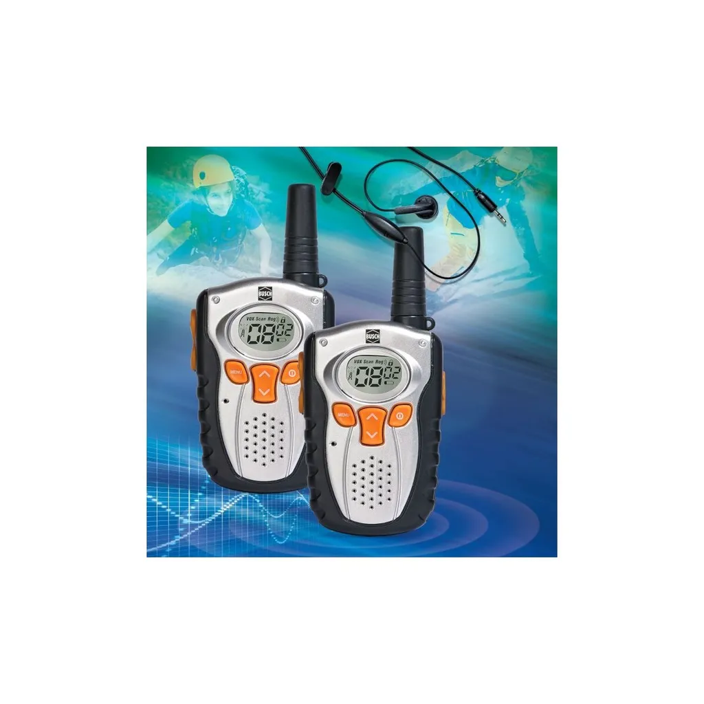 X-303 Walkie Talkie Kit Professionale con Auricolari e 304 Canali
