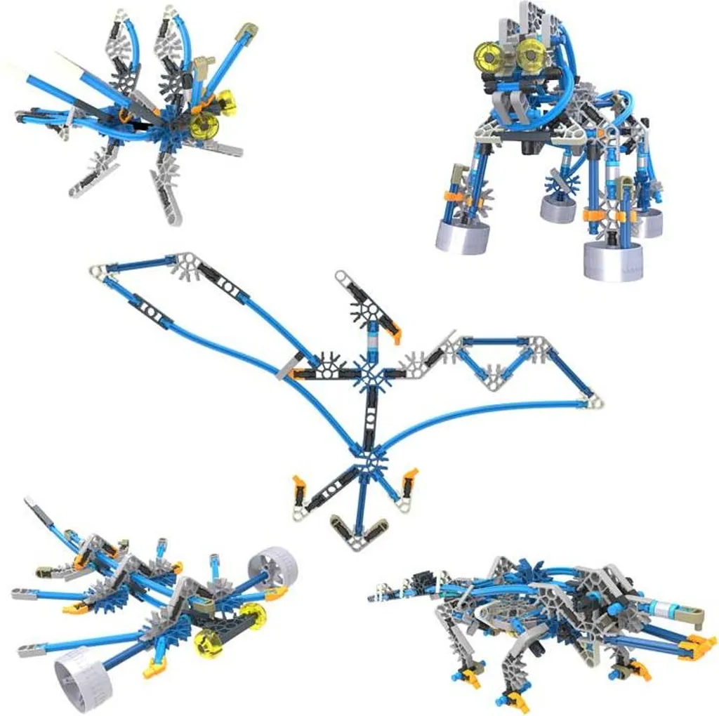 K'nex Cyborg Creatures 196 pièces : Kit de construction STEM 15 modèles