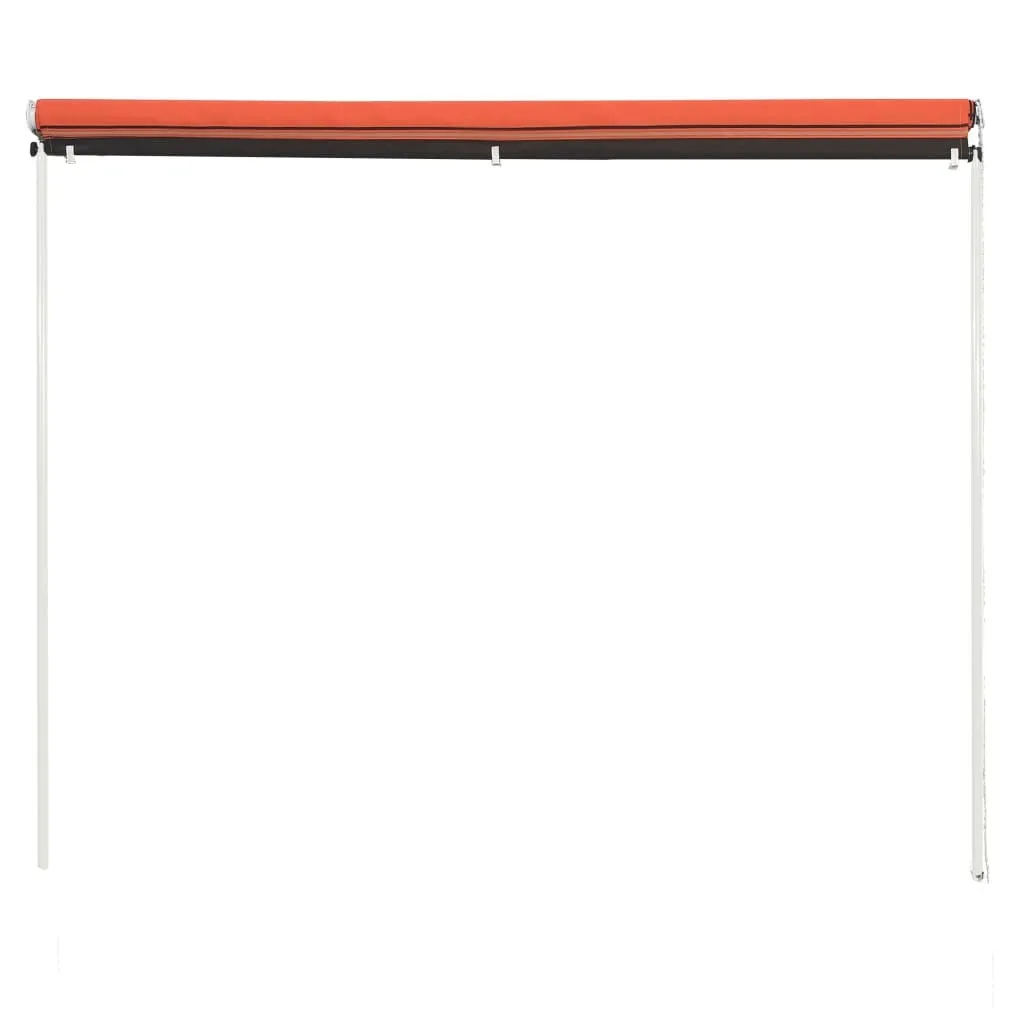 Tenda da Sole Retrattile 200x150 cm | Ombreggiamento Balcone Arancio - 3