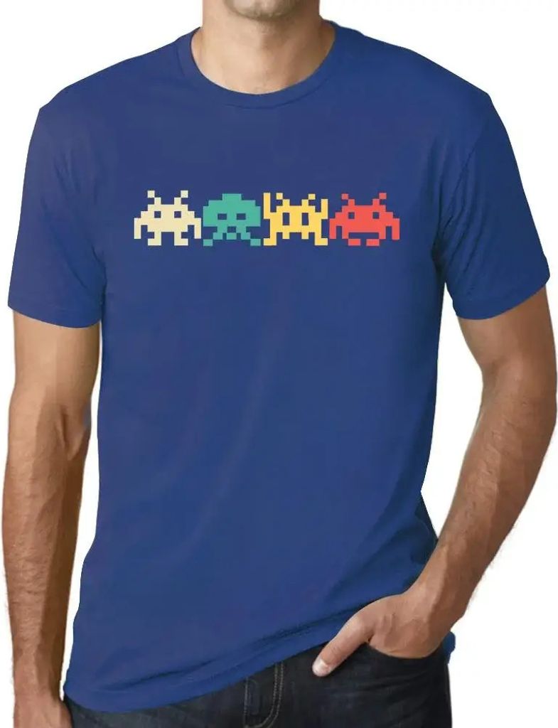 Herren Grafik T-Shirt Retro-Videospiele klassische Arcade-Spiele – Retro Video Games Classic Arcade Gaming – Öko-Verantwortlich Vintage Jahrgang