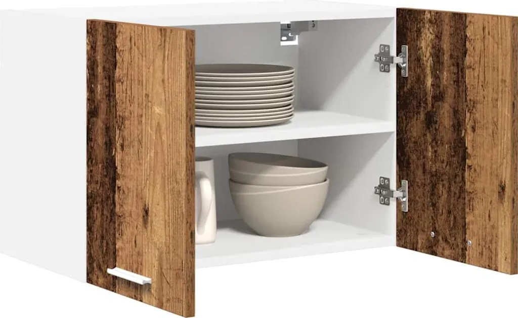 Offerta Pensile Legno 60x31x40 cm Bianco Antico - Arredo Economico - 2