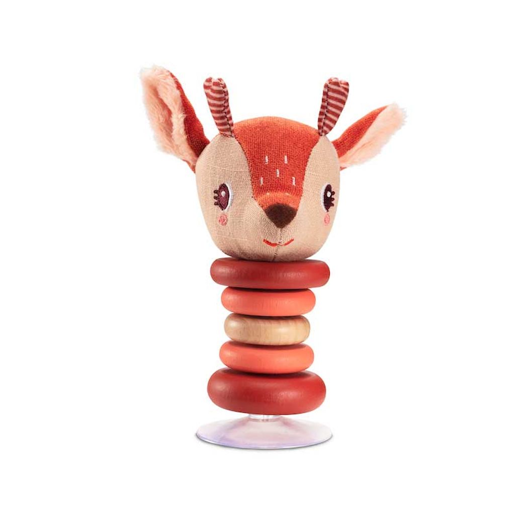 Lilliputiens Stella Swing Mit Saugnapf Rassel Orange  Produktbild 