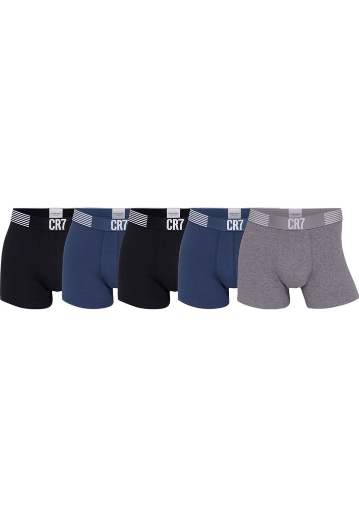 CR7 Cristiano Ronaldo BASIC schwarz/blau/grau S (Herren)