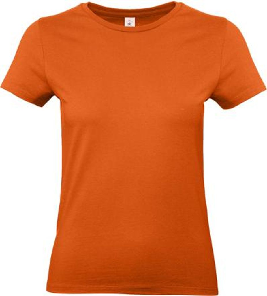 Damen-T-Shirt, Kurzarm - B&C #E190/W - urban orange - Größe L