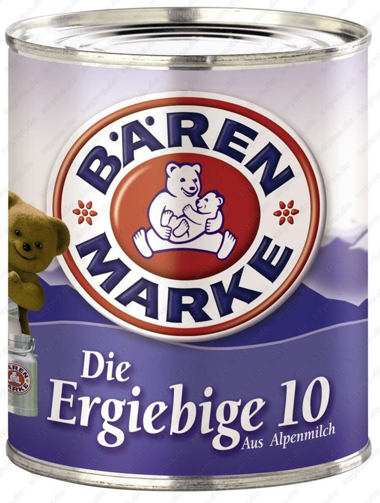 Bärenmarke Die Ergiebige 10 Kondensmilch