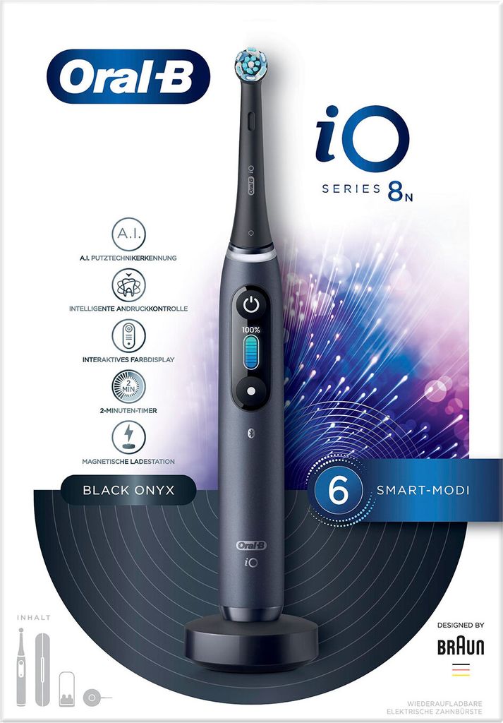 Oral-B iO 302391, Dorosły, Obrotowo-pulsacyjna szczoteczka Zdjęcie produktu 
