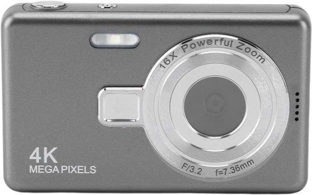 Caméra de vlogging 1080p compacte avec autofocus et zoom numérique 16x