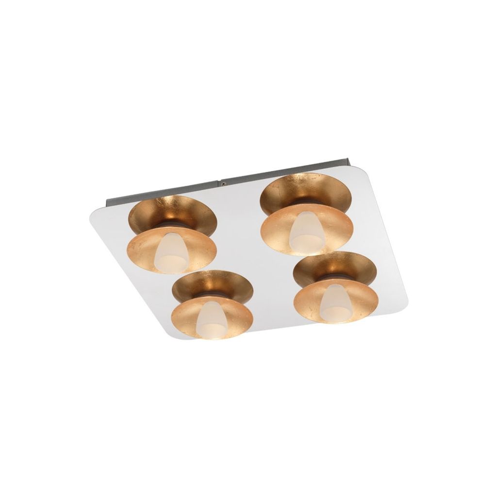 Plafondlamp Torano 4-lichts chroom Productafbeelding 