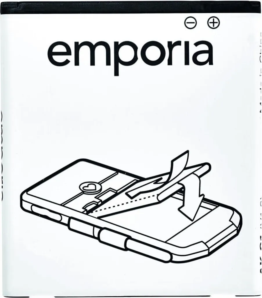 Batterie 1150mAh haute capacité AK-V221-4G-BC pour emporia ACTIVEglam