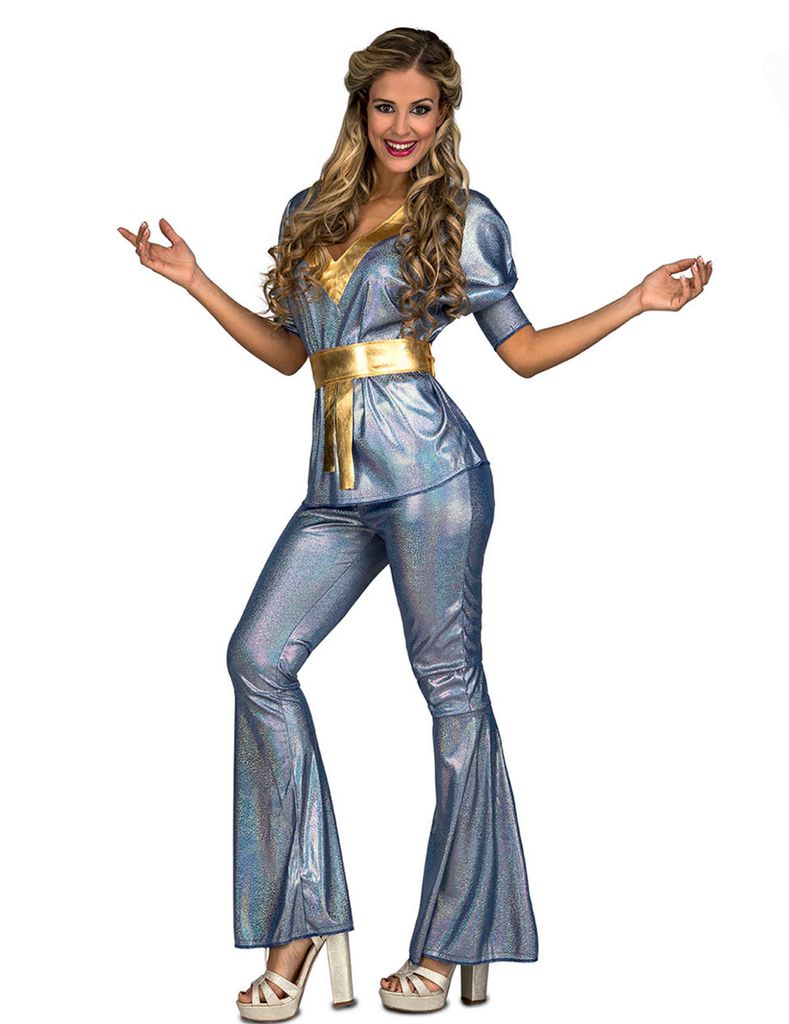 70er Jahre Disco Queen Kostüm für Damen