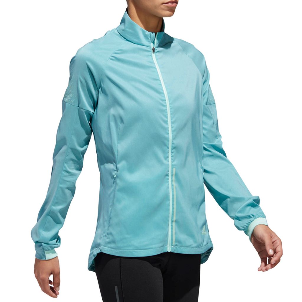 Adidas Supernova Confident Three Season Jacket, Hemd, Erwachsener, Weiblich, Blau, XS, Athletisch
