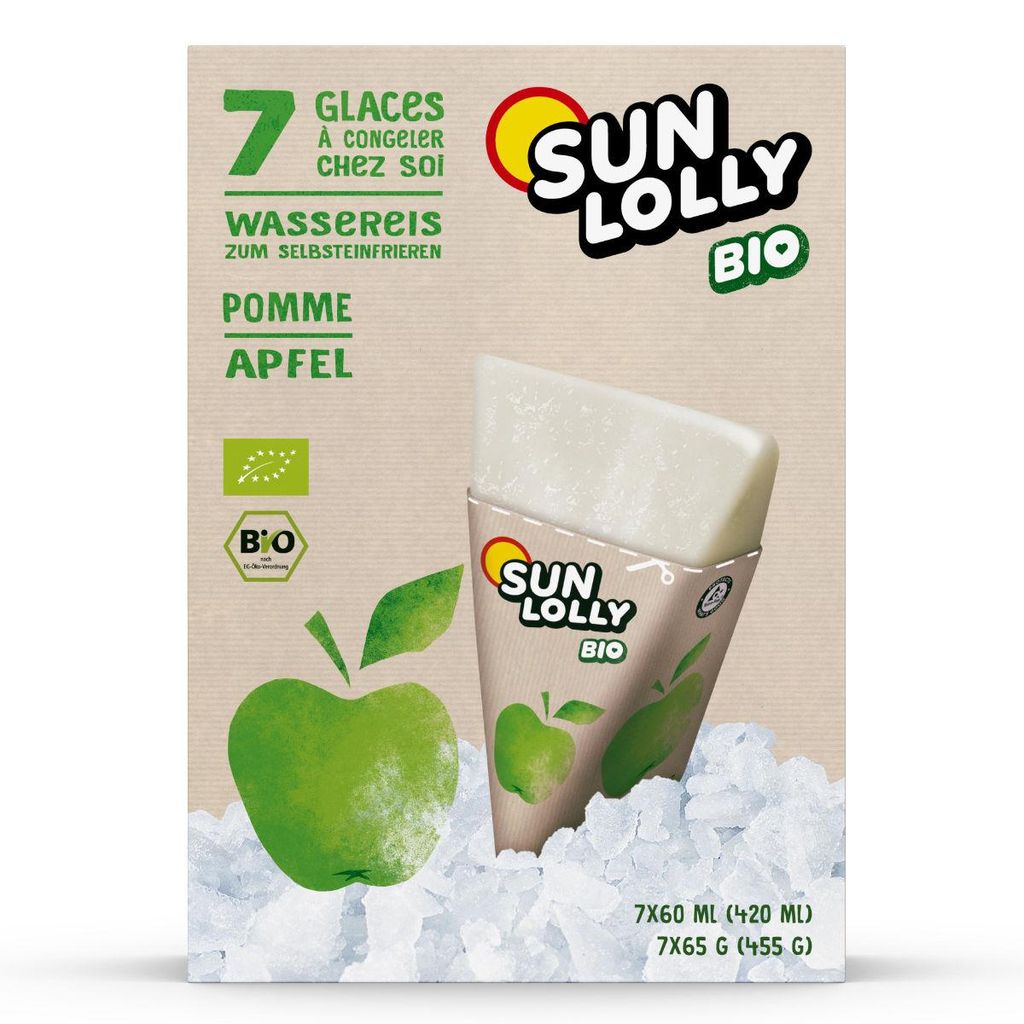Sun Lolly vodní led pro samomrazení s jablečnou příchutí7er Obrázek produktu 