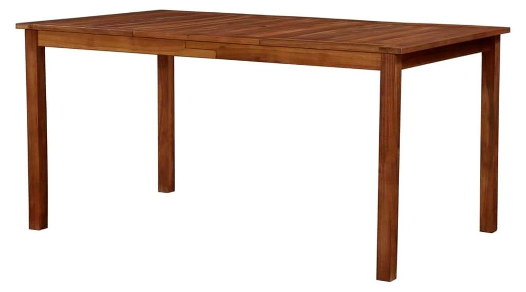 Gartentisch Garten Camping Bistrotisch Balkontisch Outdoor-Tisch Esszimmertisch 150x90x74 cm Akazie Massivholz
