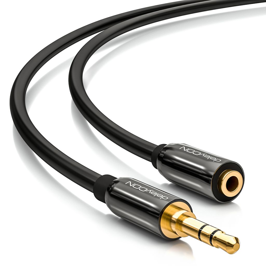 5 m Audio 3,5 mm Klinke Kopfhörer Kabel Kopfhörerverlängerungskabel Auxkabel