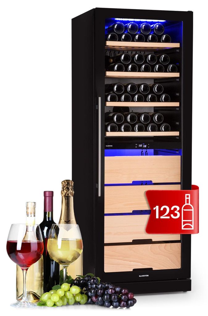 Klarstein Weinkühlschrank, Getränkekühlschrank Schmal, 2 Produktbild 