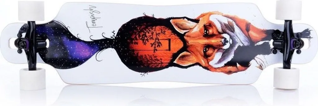 Tempish DT Longboard 32,5 Fox-N : Planche de Freestyle Haute Précision - 11