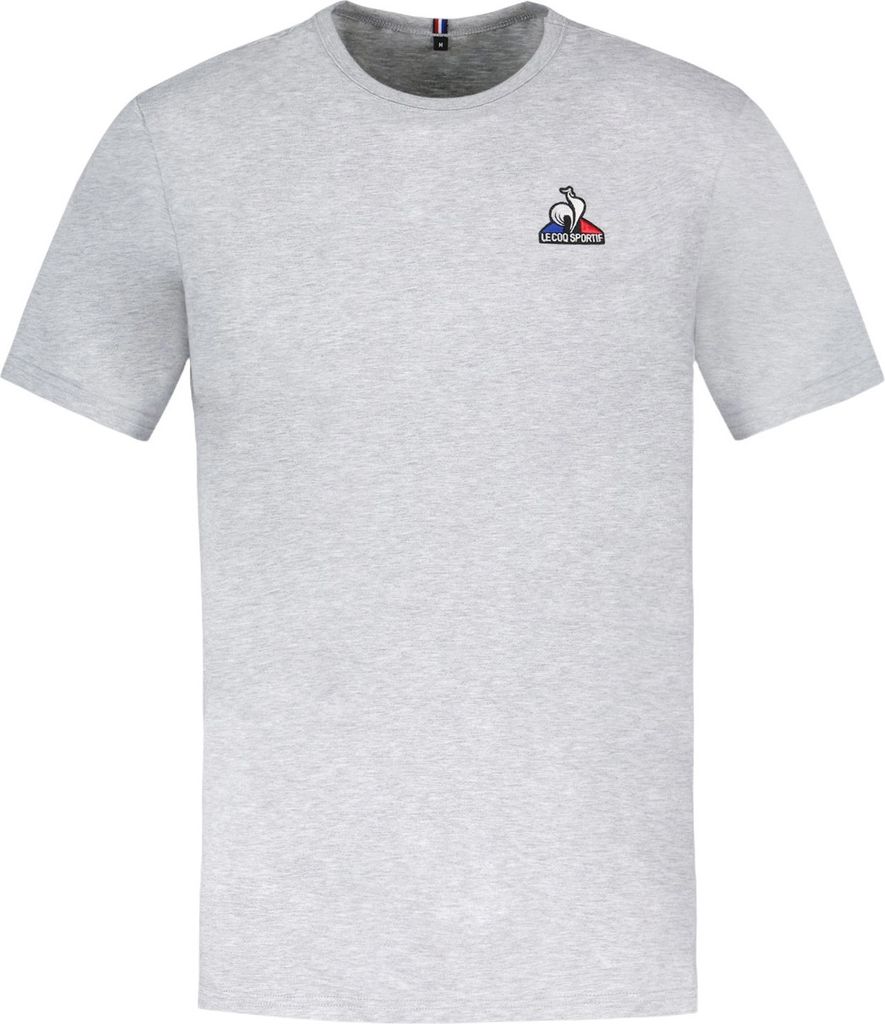 Le Coq Sportif Ess Tee Ss No4 M Gris Chine Clair 2310547-50 Herren