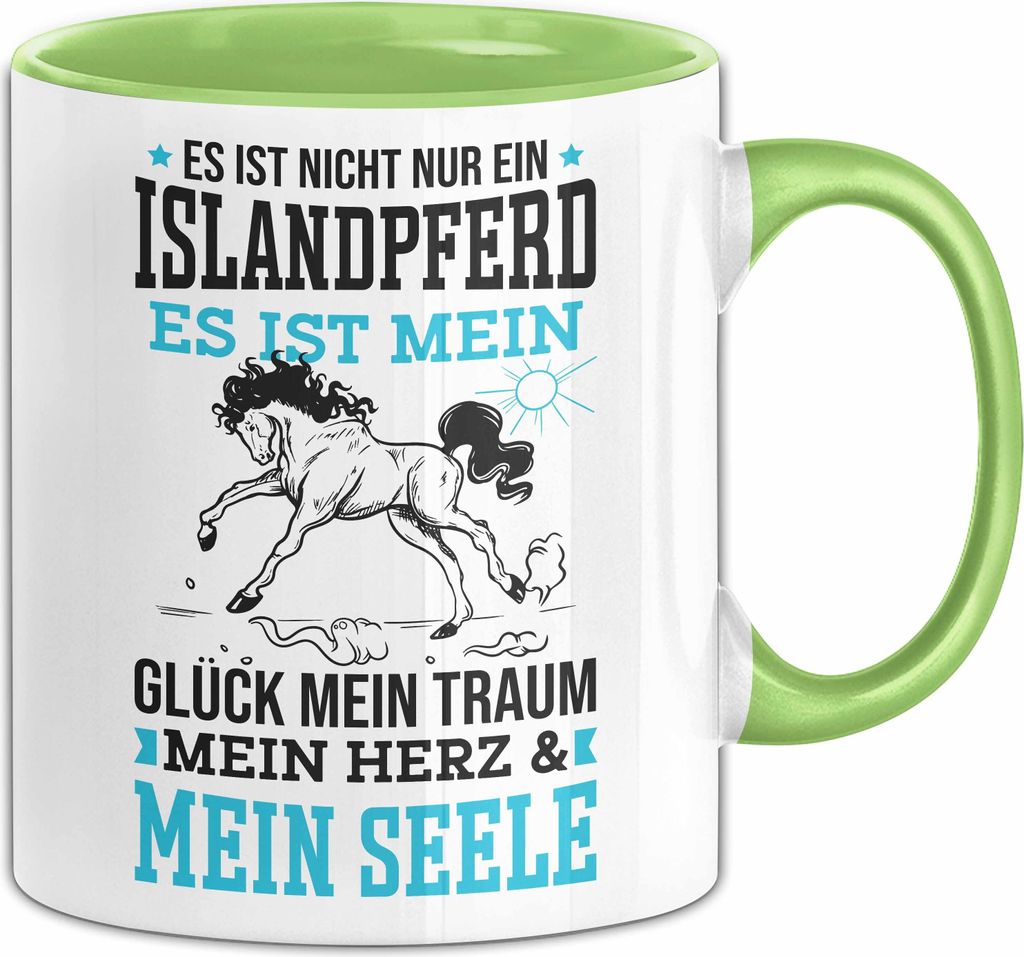 Islandpferd Tasse Geschenk Reiterin Reiten Geschenkidee Es Produktbild 