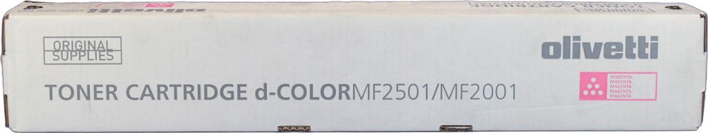 Olivetti B0992 Tonerkartusche Magenta 6.000 Seiten für Olivetti d-Color MF2001