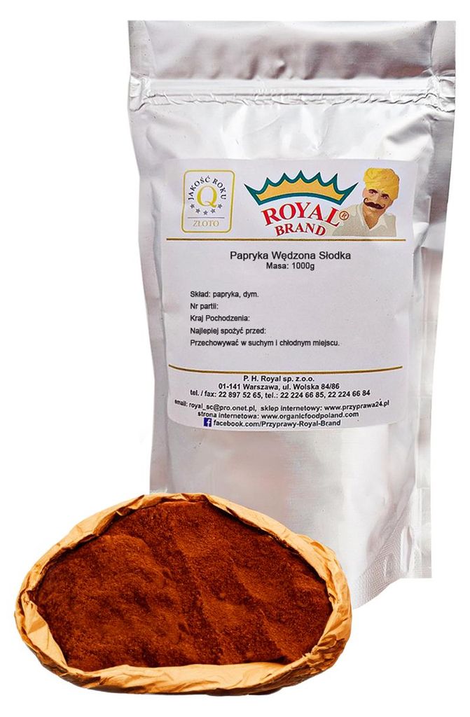 Süßer geräucherter Paprika 1Kg Echtes gutes spanisches Produktbild 