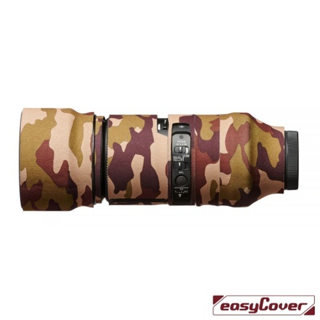 EasyCover Lens Oak For Sigma 100-400mm f/5-6.3 DG DN OS Brown Camo