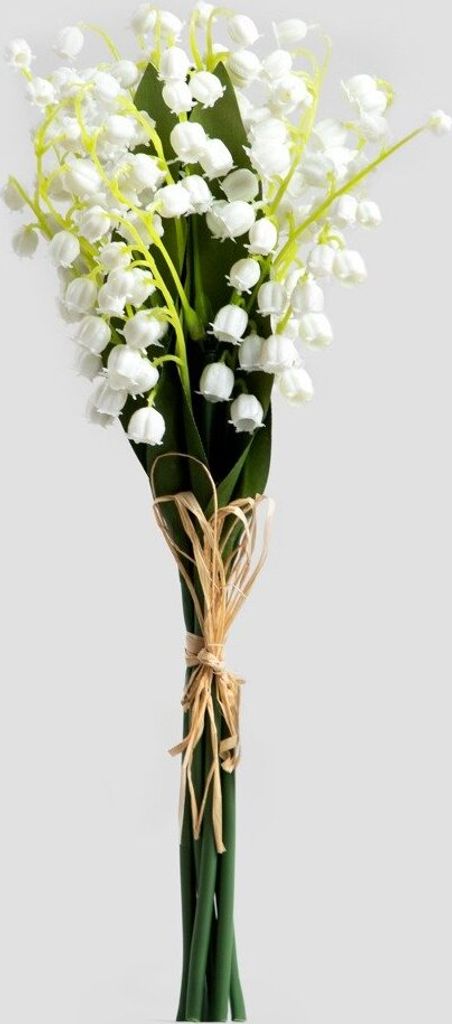 HOMLA kytice CONVALLIE konvalinky 30 cm Obrázek produktu 