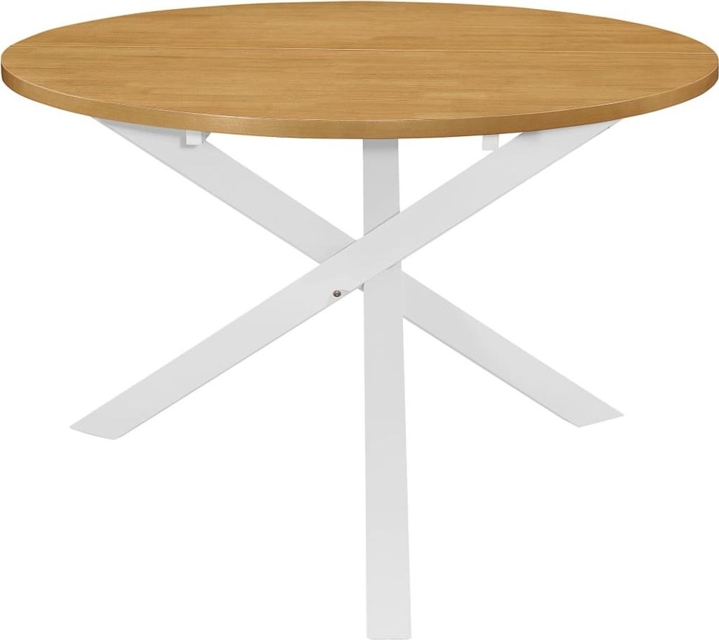 "2026 MODERNE" 5-tlg. Essgruppe - Küchentisch + Stühle - Modernes Design - MDF Weiß - Komplettset Esszimmer CC6379957