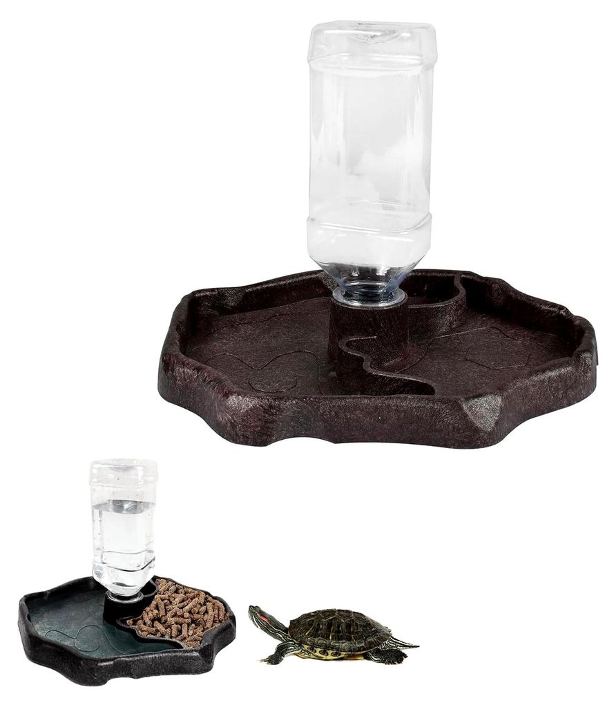 Wasserschale für Schildkröten, Reptilien Wasserspender für Terrarien