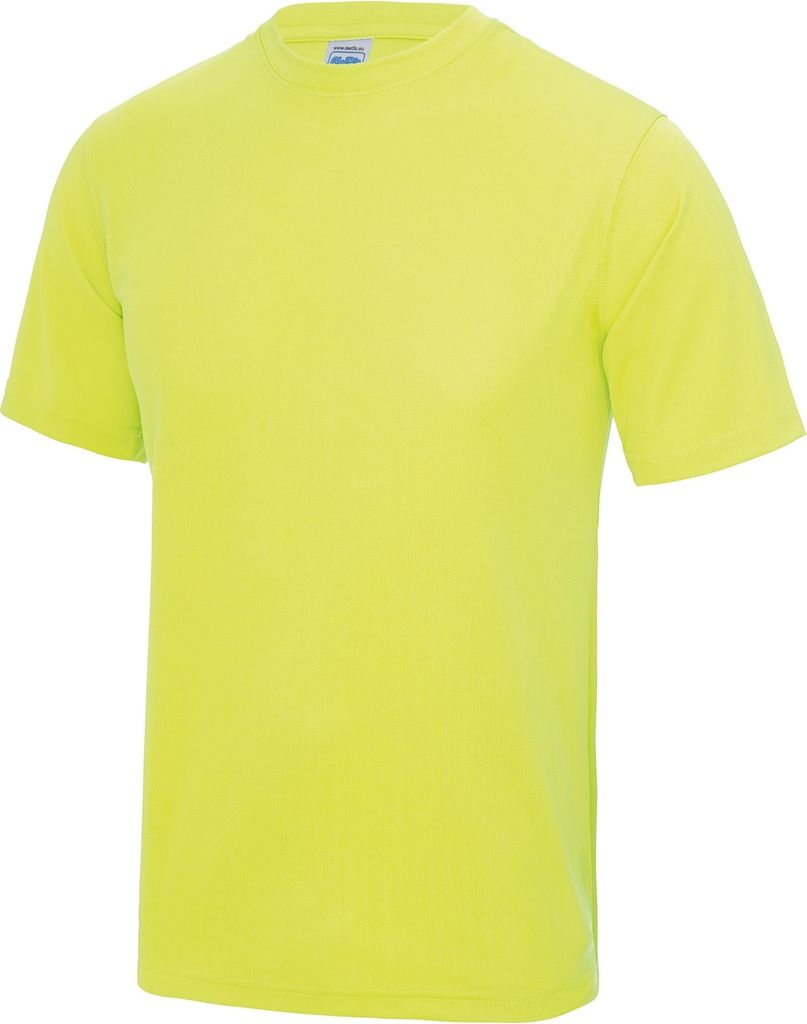 AWDis Just Cool Herren Performance T-Shirt RW683 (2XL) (Neongelb)