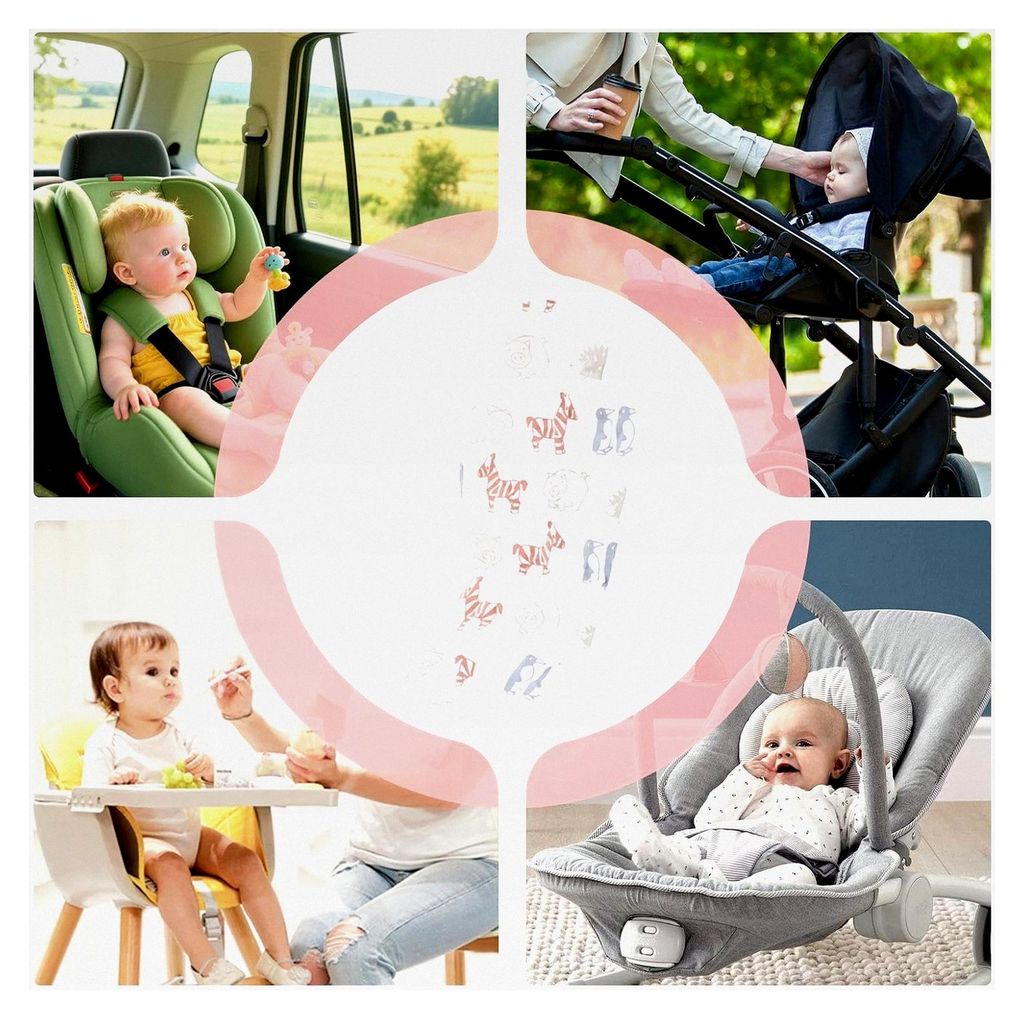 Kühlende Auflage für Kinderwagen - Atmungsaktive Zubehör für Wiegen