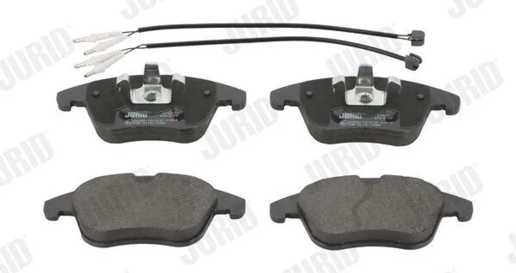 Jeu de plaquettes de frein auto avant JURID pour Peugeot 508