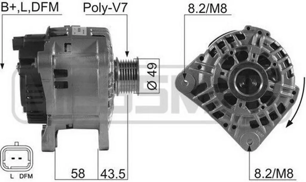 Alternateur compatible Nissan Primera P12 et Renault - Entretien du système