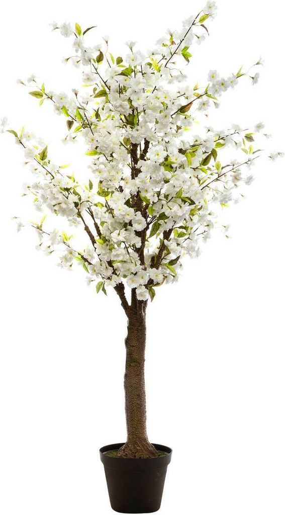 Kirschbaum weiß künstlich weiß h200cm - Atmosphera créateur d'intérieur