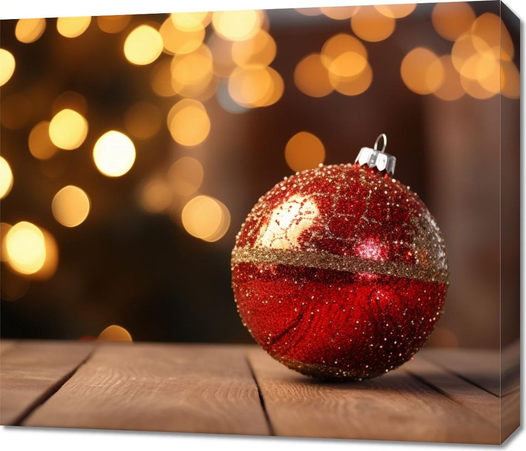 Bild 70x60cm Weihnachten steht vor der Tür
