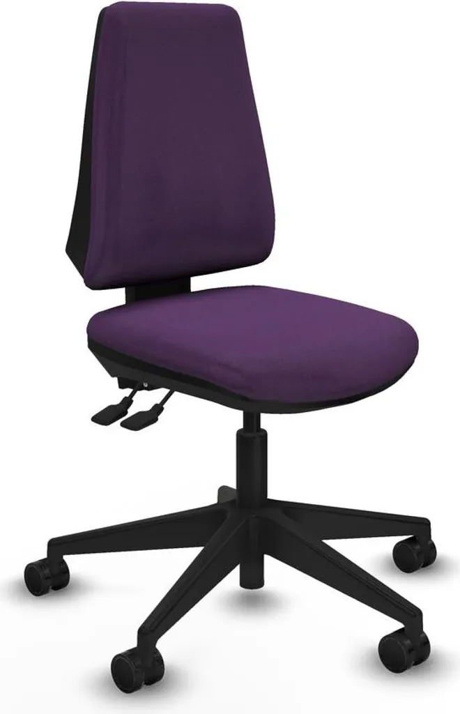 Chaise de bureau pour télétravail Piqueras y Crespo B00066N Lila confortable