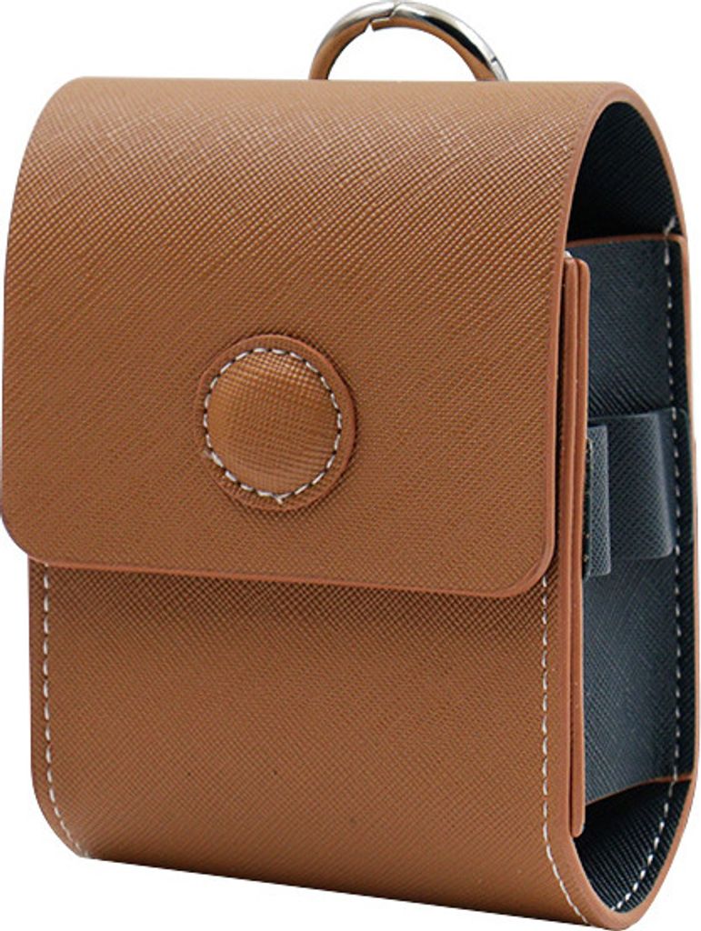 INF Golfball-Gürteltasche mit Laser-Entfernungsmesser-Tasche Braun