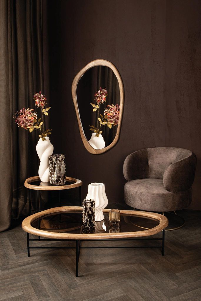 PTMD - Spiegel Neelix - Beige - 68x3x120cm