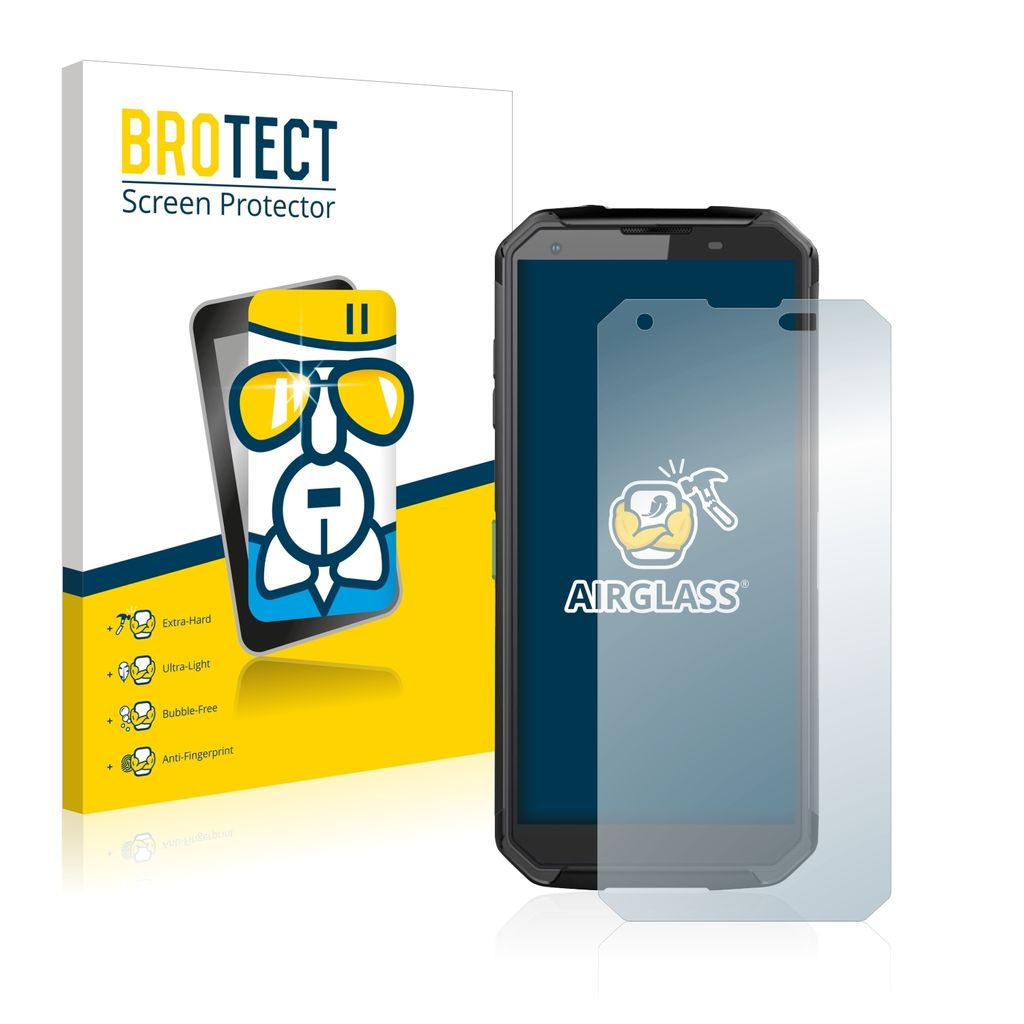BROTECT Schutzglas für Blackview BV9500 Plus Schutzfolie Panzer Folie Glas Display Schutz klar