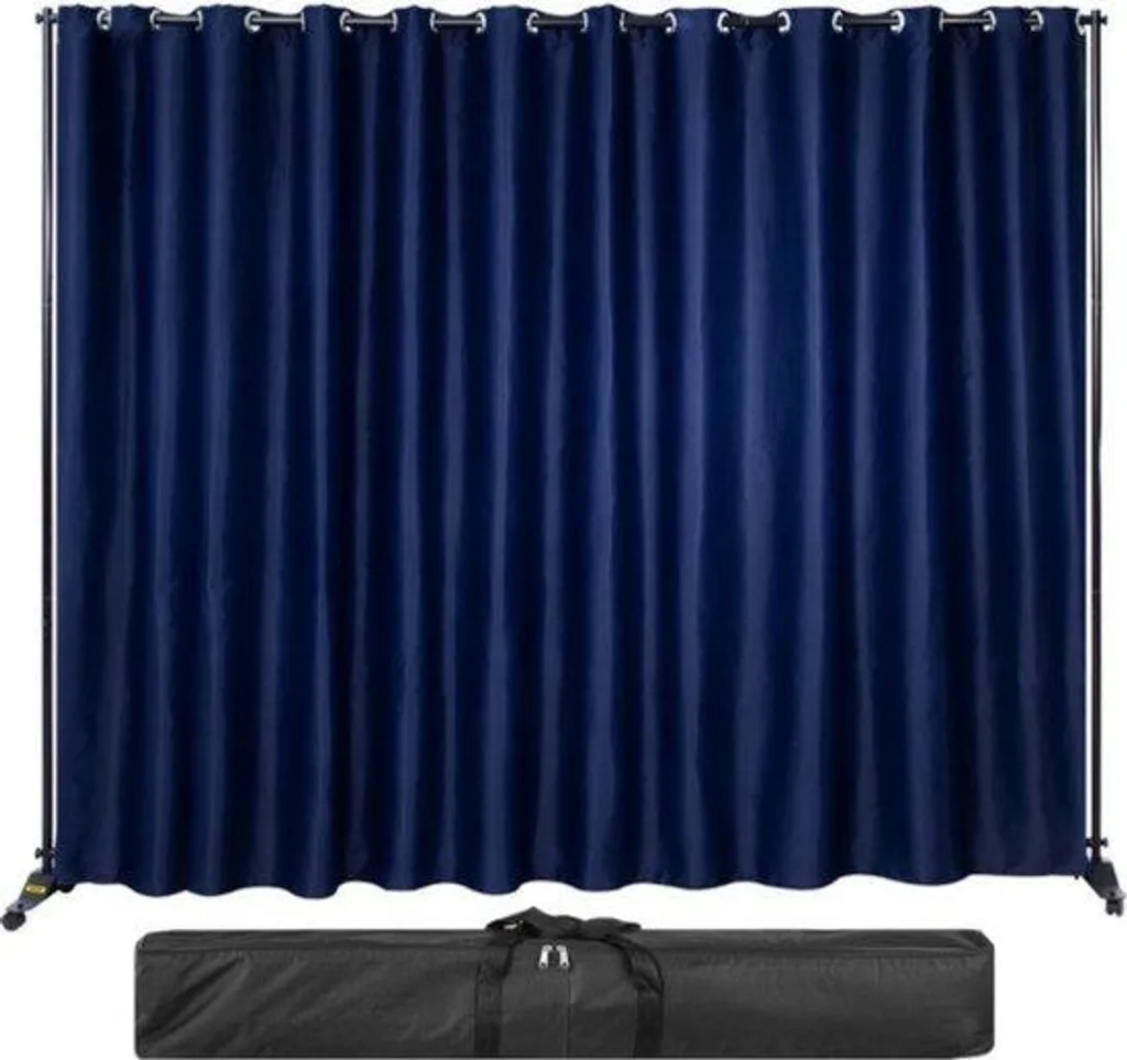 Armoire vestiaire indépendante 2,4 x 3 m sur roulettes en tissu Oxford