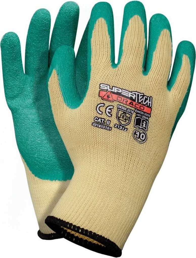 3 Paar solide Arbeitshandschuhe Gartenhandschuhe mit Produktbild 