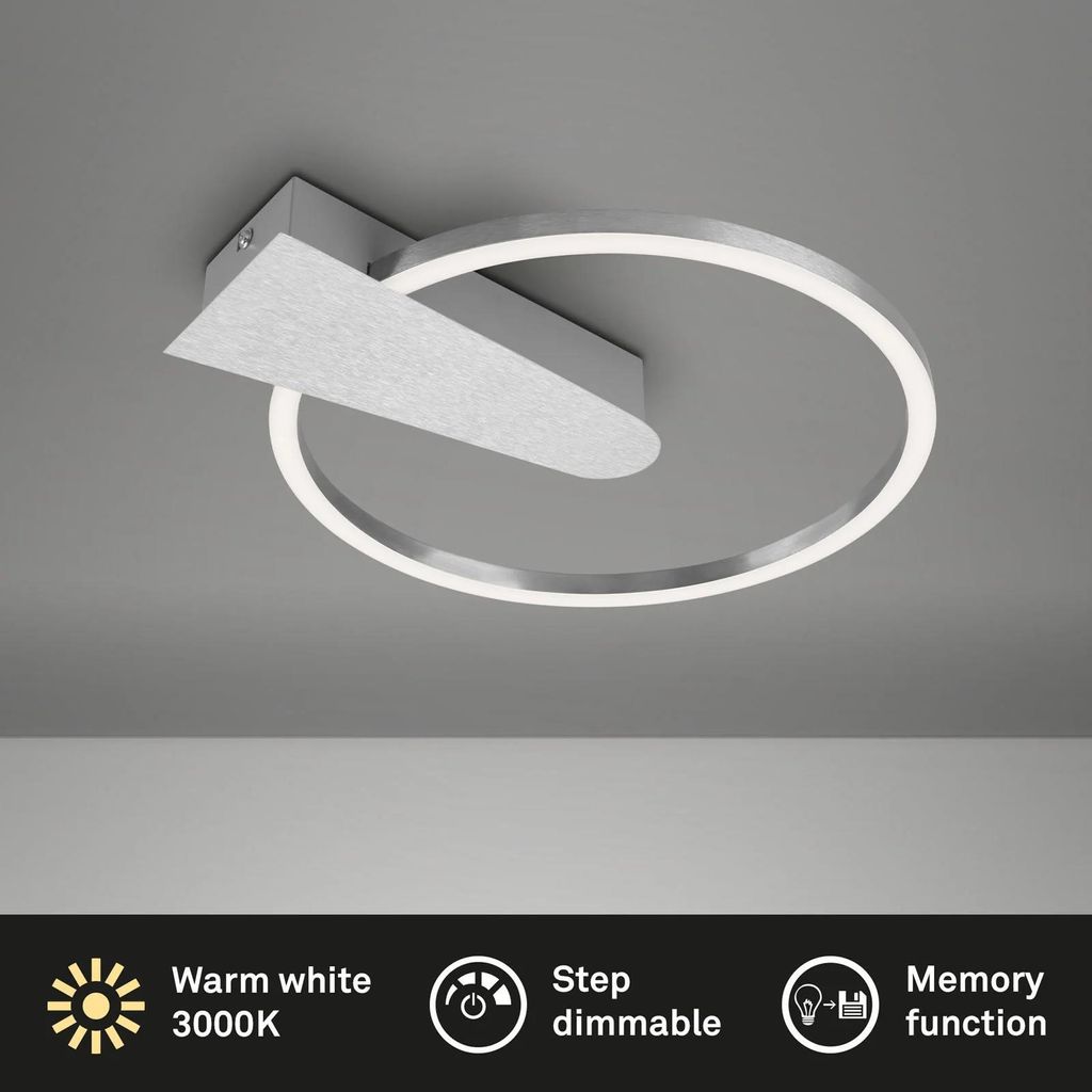 Apparecchio LED a soffitto Briloner Nico 12 W 980 lm 3000 K Immagine del prodotto 