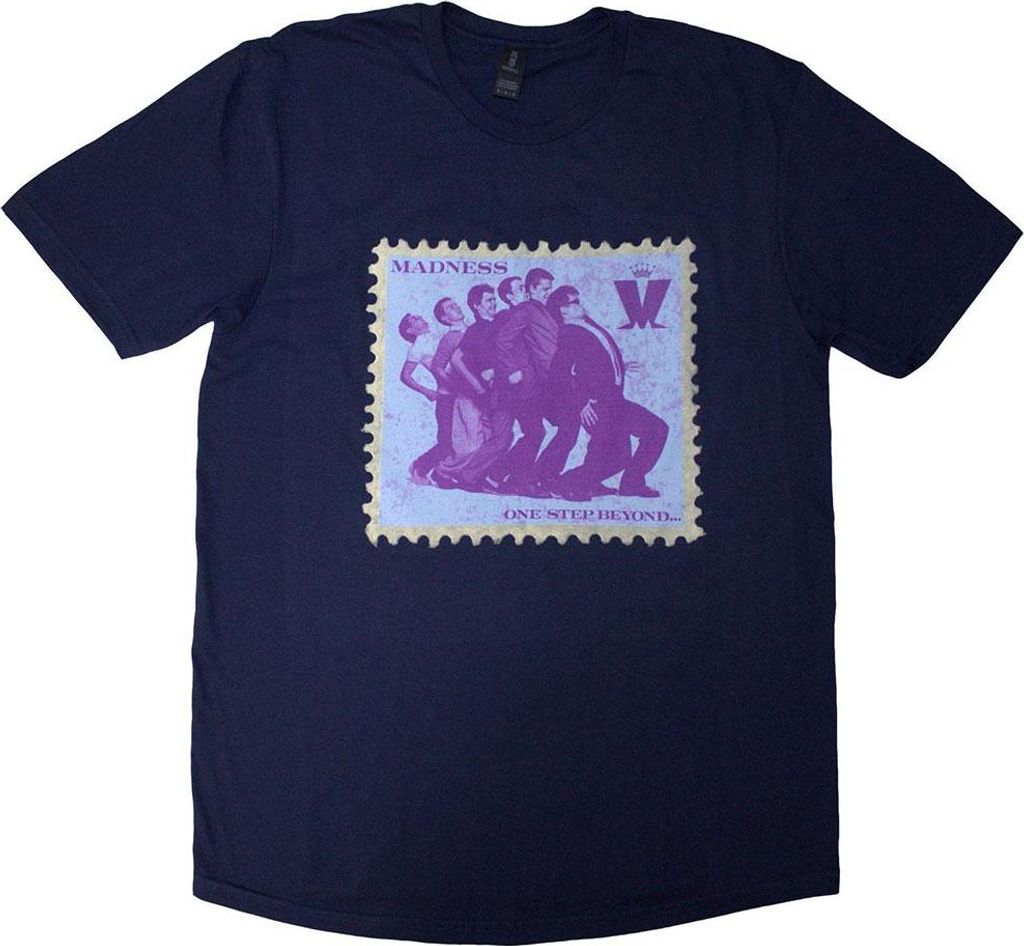 Madness - T-Shirt für Herren/Damen Uni RO14140 (M) (Dunkles Marineblau)